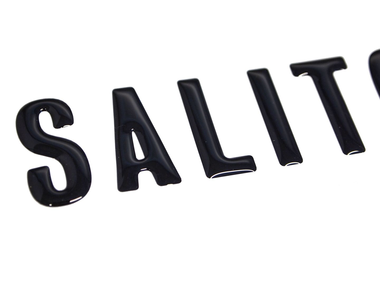 3D Schriftzug "Glanz"