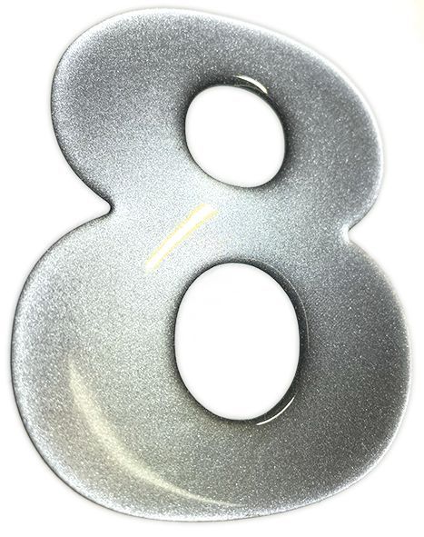 3D Schriftzug "Metallic"