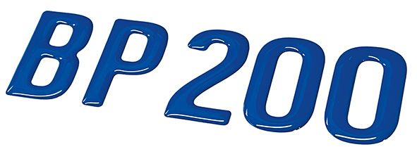 3D Schriftzug "Blau"