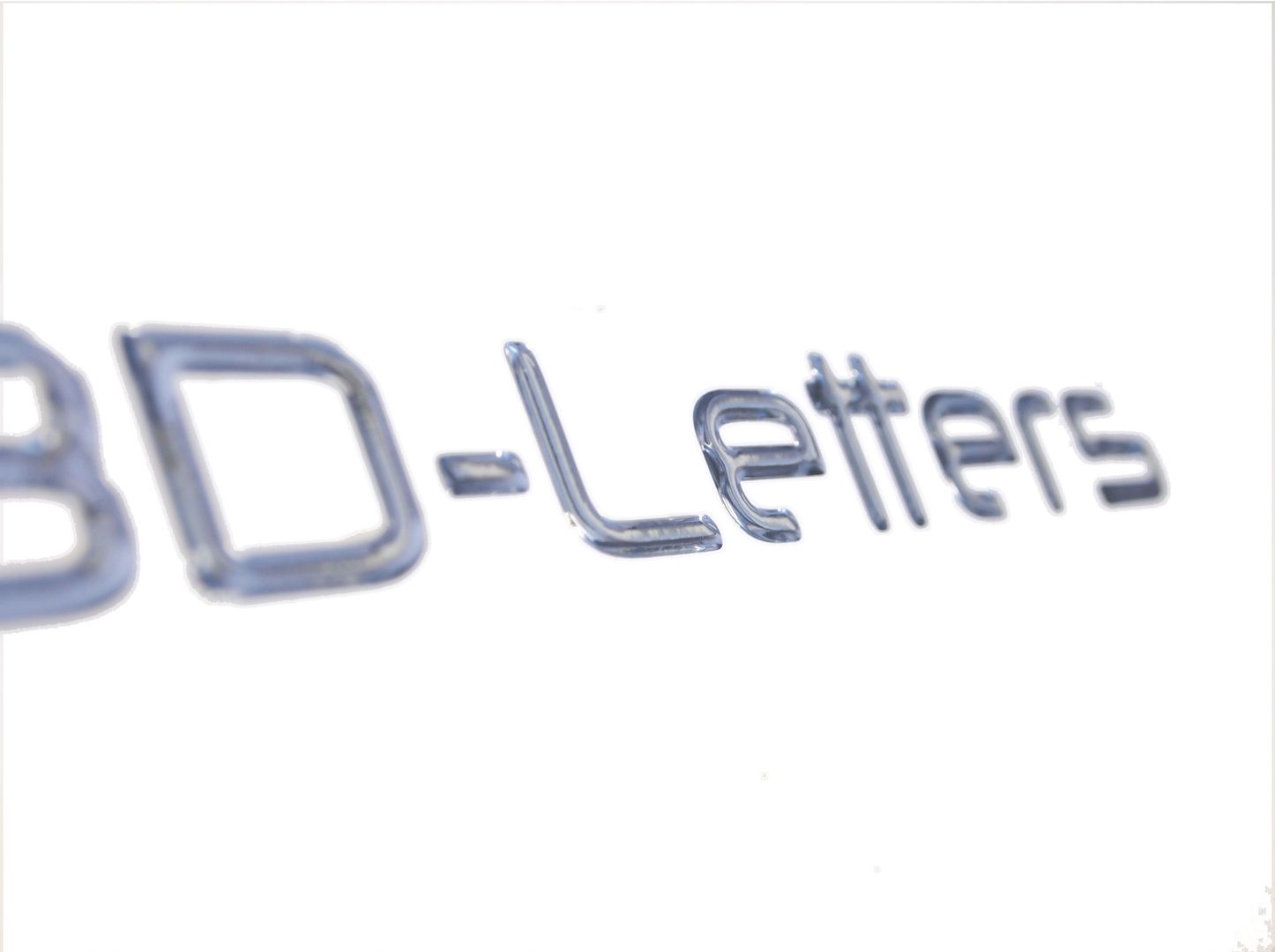 3D Schriftzug "Hochglanz"